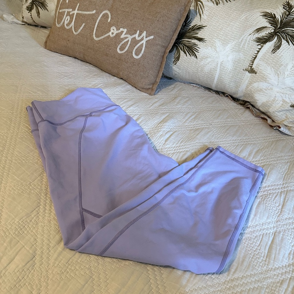Fabletics PowerHold Lavender Leggings